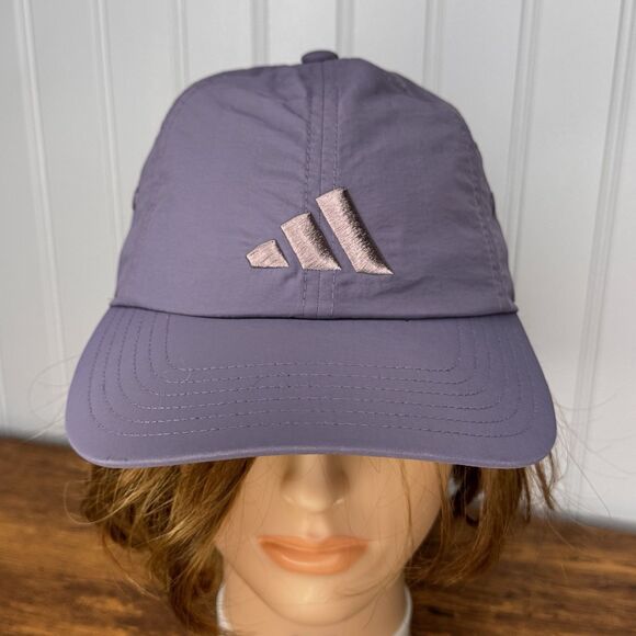 Adidas Womens Influencer 3 Relaxed Strap Back Fit Hat Purple Preloved Fig Light - Picture 1 of 8